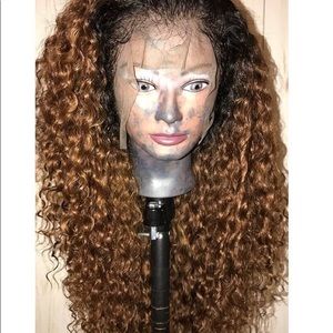 100% Virgin Human Brown  color Brazilian wig